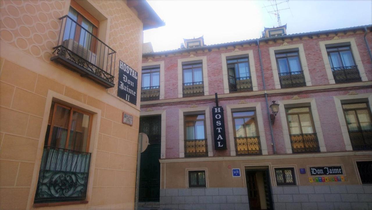 Hostal Don Jaime II Segovia Esterno foto