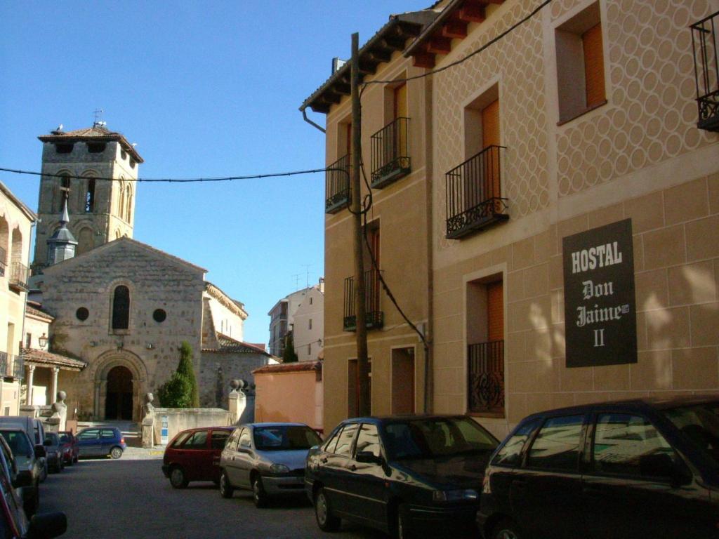 Hostal Don Jaime II Segovia Esterno foto