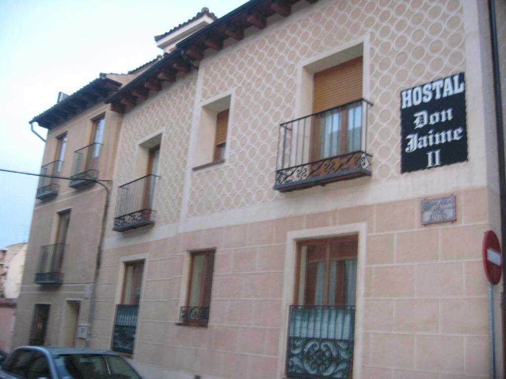 Hostal Don Jaime II Segovia Esterno foto